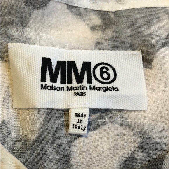MM6 Maison Martin Margiela Floral Print Top - Picture 10 of 11